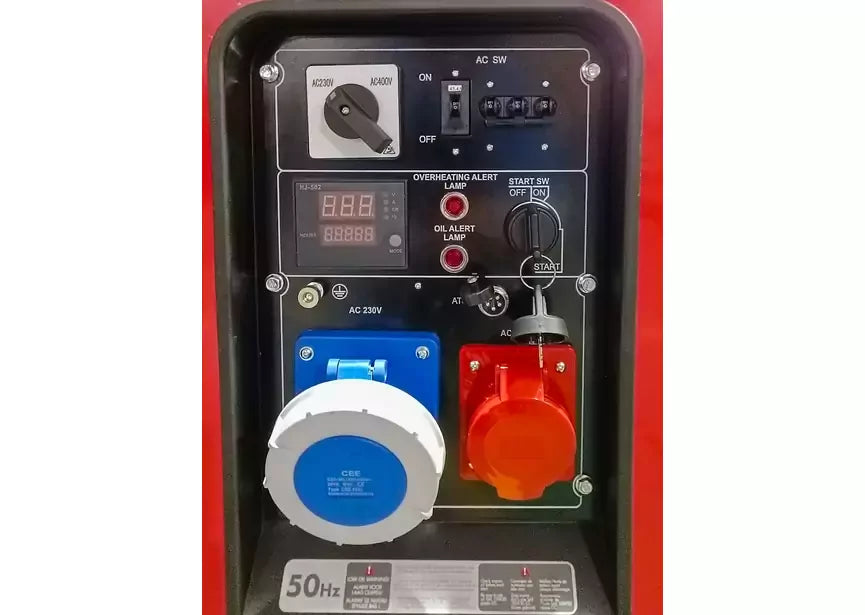 MW Tools – Groupe électrogène diesel insonorisé 9,6 / 12,5 kW AVR