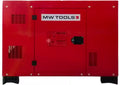 MW Tools – Groupe électrogène diesel insonorisé 9,6 / 12,5 kW AVR