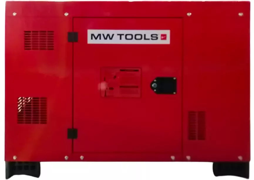 MW Tools – Groupe électrogène diesel insonorisé 9,6 / 12,5 kW AVR