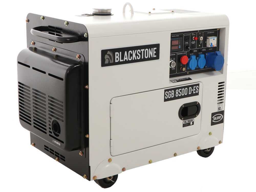Blackstone SGB 8500 D-ES – Groupe électrogène diesel 6 kW avec ATS