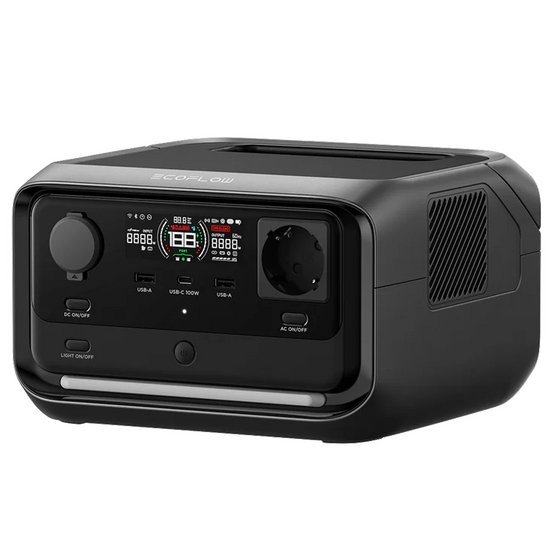 EcoFlow RIVER 3 Plus – Station électrique portable 600 W, 286 Wh