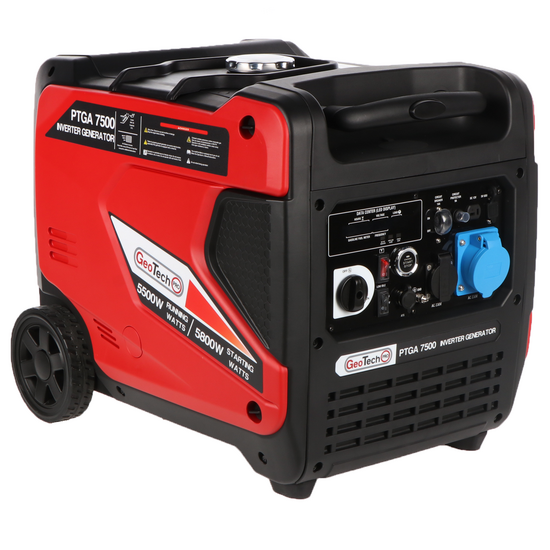 GeoTech Pro PTGA 7500 – Groupe électrogène inverter insonorisé 5,5 kW