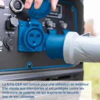 Scheppach SG7000i – Groupe électrogène Inverter 6 200 W