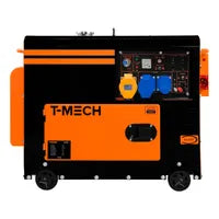 Groupe électrogène diesel silencieux monophasé – 6 kVA / 230 V