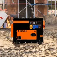 Groupe électrogène diesel silencieux monophasé – 6 kVA / 230 V