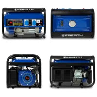 EBERTH – Groupe électrogène essence 3 000 W, moteur 4 temps